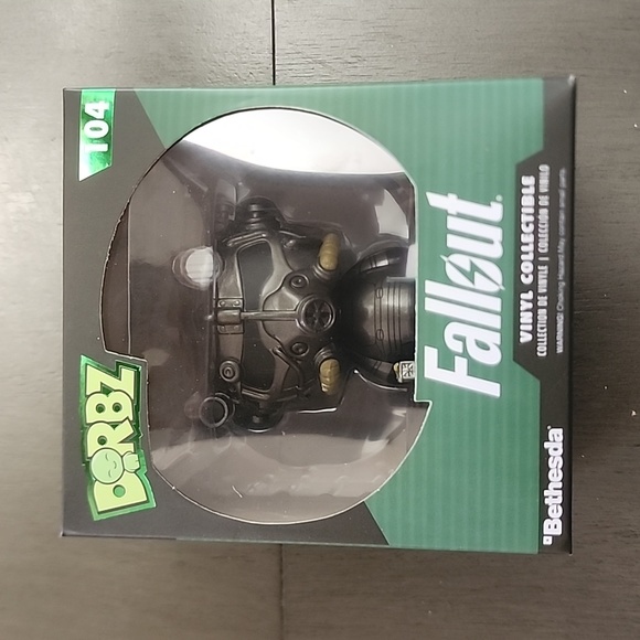 New Power Armor Fallout Funko Dorbz #104 Vinyl Collectible Figure - Picture 1 of 6